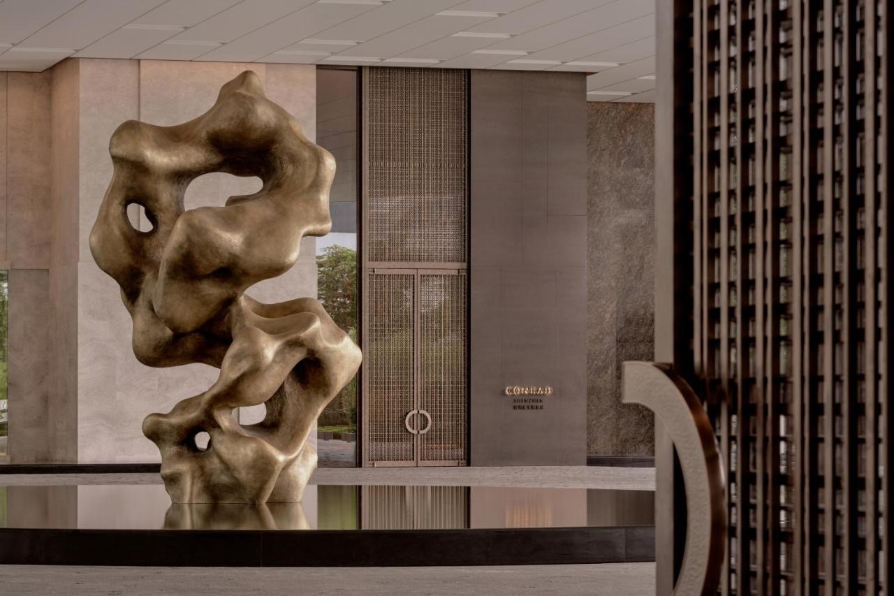 Conrad Shenzhen, The First Art Museum Hotel In Greater Bay Area With The Stunning Bay And Sunset View In The Hotel Terrace Exteriör bild