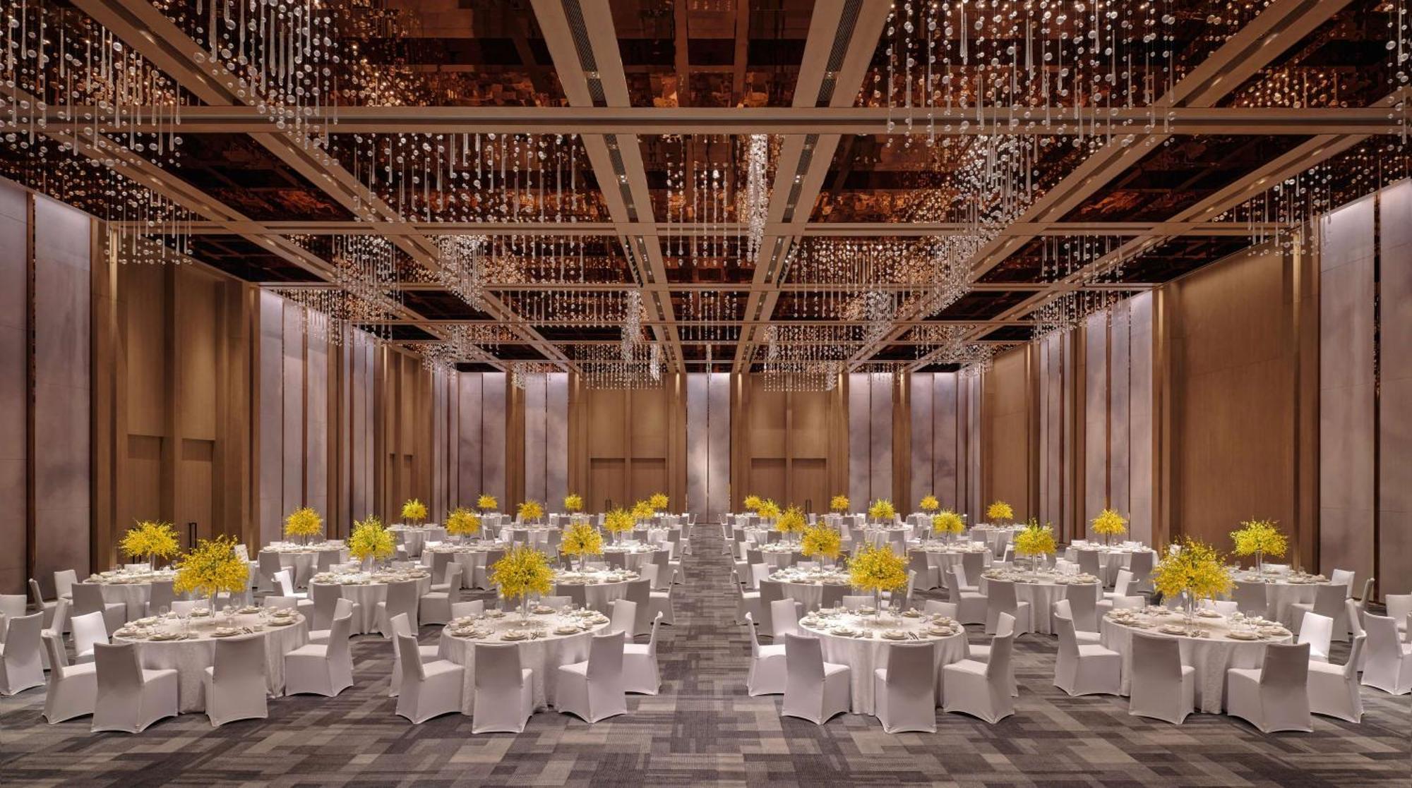 Conrad Shenzhen, The First Art Museum Hotel In Greater Bay Area With The Stunning Bay And Sunset View In The Hotel Terrace Exteriör bild